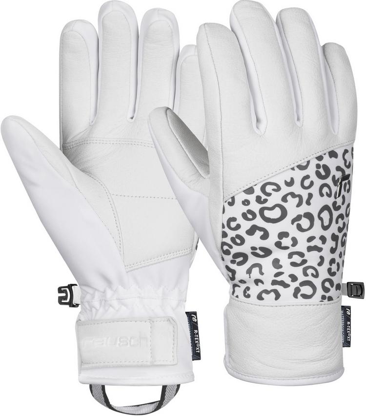 Reusch Reusch Beatrix R-TEX&reg; XT Handschuh - 1032 white/grey leopard - 0 | SportScheck