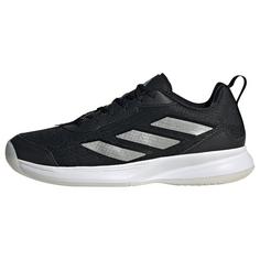 adidas Avaflash Low Tennisschuh Tennisschuhe Core Black / Silver Metallic / Cloud White