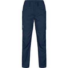 Haglöfs Lite Standard Zip-Off Pant Trekkinghose Damen Tarn Blue