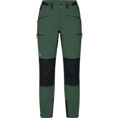 Haglöfs Rugged Standard Pant Trekkinghose Damen Fjell Green/True Black