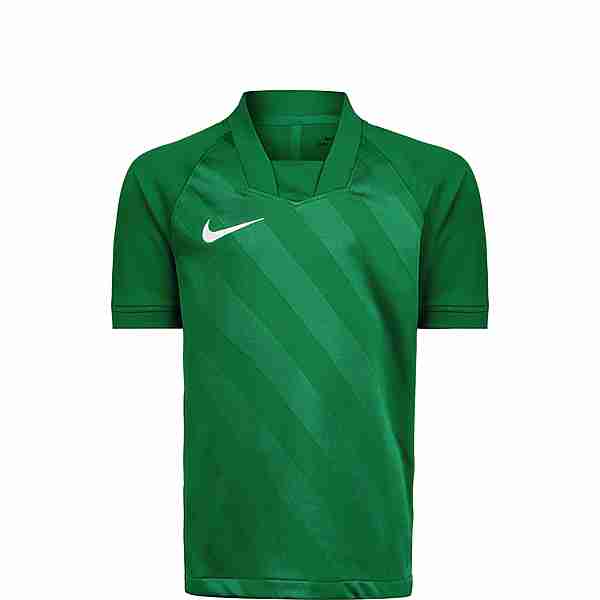 Nike Dry Challenge III Fußballtrikot Kinder grün / weiß