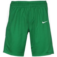 Nike Team Basketball Stock Basketball-Shorts Damen grün / weiß