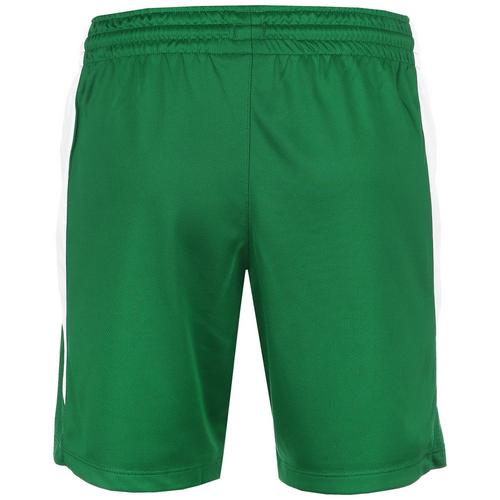 Rückansicht von Nike Team Basketball Stock Basketball-Shorts Damen grün / weiß