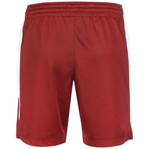 Rückansicht von Nike Team Basketball Stock Basketball-Shorts Damen rot / weiß