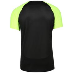 Rückansicht von Nike Academy Pro Funktionsshirt Herren schwarz / gelb
