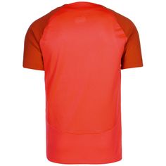 Rückansicht von Nike Academy Pro Funktionsshirt Herren neonrot / rot