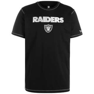 New Era NFL Las Vegas Raiders Sideline T-Shirt Herren schwarz / weiß