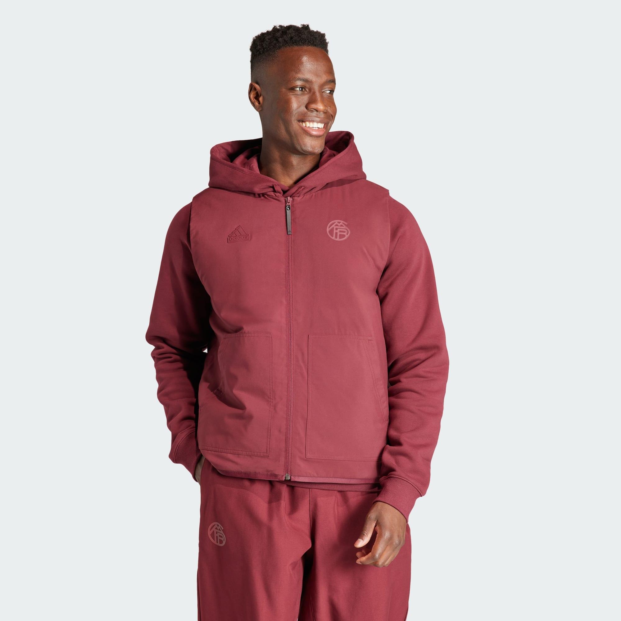 Adidas FC Bayern München LFSTLR Weste Funktionsjacke Herren Shadow 