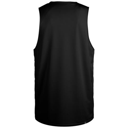 Rückansicht von PUMA Hoops Team Tanktop Herren schwarz / weiß