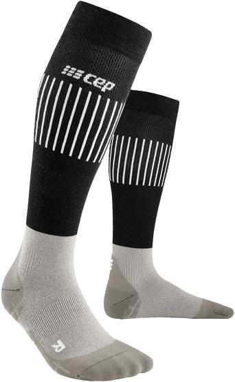 CEP Ultralight Skiing Compression Socks Tall Socken Herren black