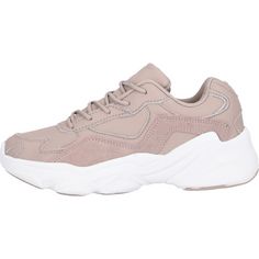 Athlecia CHUNKY Leather Trainers Sneaker Damen 1057 Nude