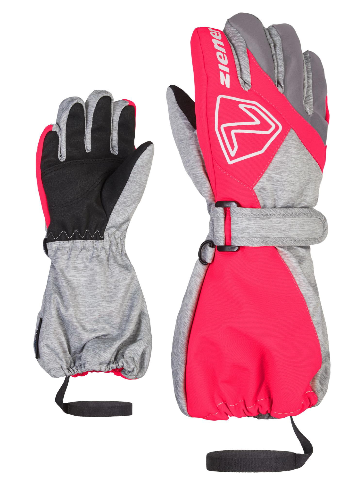 Ziener LAURO AS(R) Junior Skihandschuhe Kinder light mélange.neon pink im  Online Shop von SportScheck kaufen | Handschuhe
