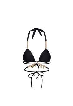 Moda Minx Seychellen Seestern Triangel Top Bikini Oberteil Damen Black