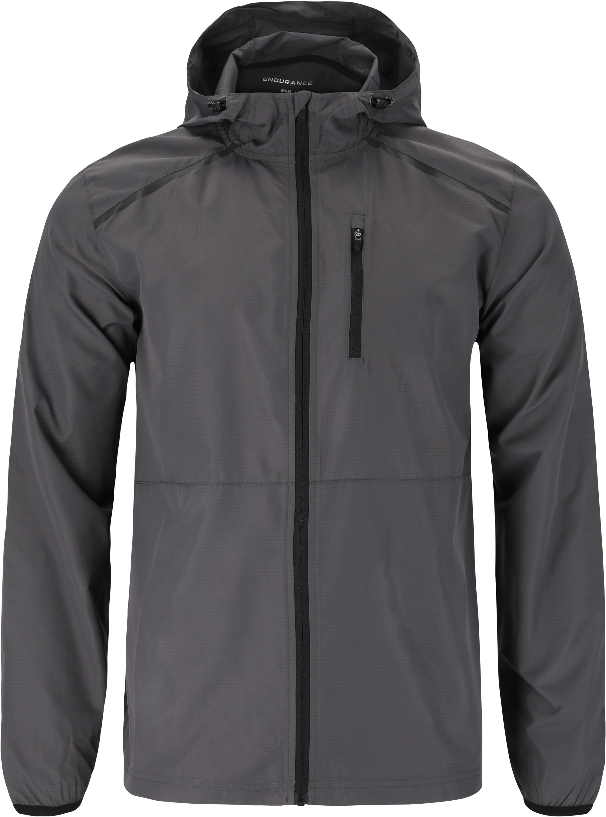 Endurance Hugoee Trainingsjacke Herren 1122 Forged Iron
