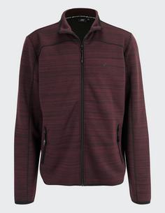 JOY sportswear YANNIK Trainingsjacke Herren redwood melange