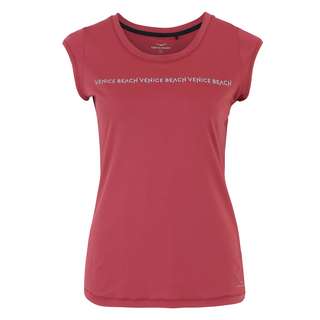 VENICE BEACH VB Ruthie T-Shirt Damen deep red