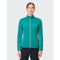 Rückansicht von JOY sportswear SANJA Trainingsjacke Damen cosmic green