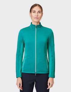 Rückansicht von JOY sportswear SANJA Trainingsjacke Damen cosmic green