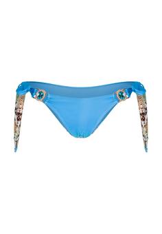 Moda Minx Poison Paradise seitlich gebunden Bikini Hose Damen Medusa Blue
