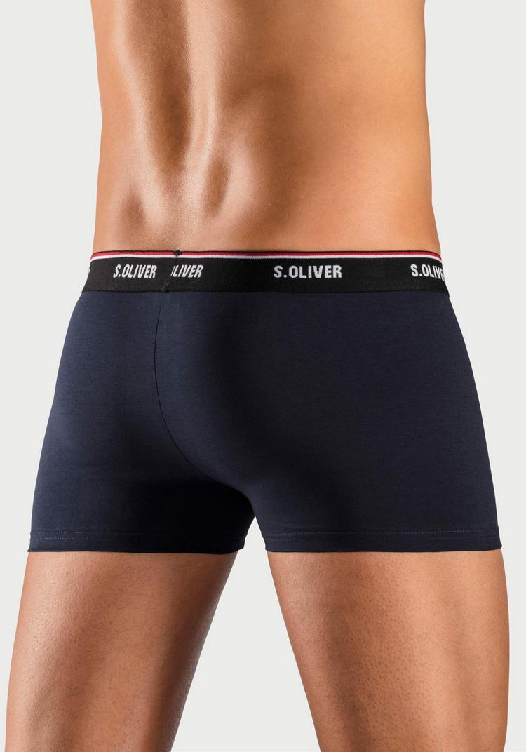 S.OLIVER S.OLIVER Boxer Unterhose Herren - petrol - blau - bordeaux - 1 | SportScheck