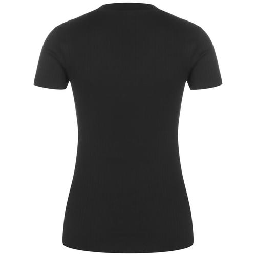 Rückansicht von PUMA Classics T-Shirt Damen schwarz