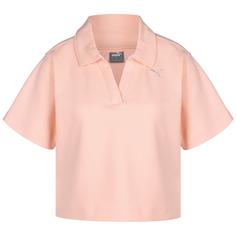 PUMA HER Polo T-Shirt Damen rosa