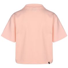 Rückansicht von PUMA HER Polo T-Shirt Damen rosa