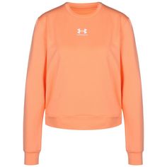 Under Armour Rival Sweatshirt Damen orange