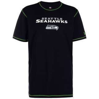 New Era NFL Seattle Seahawks T-Shirt Herren schwarz / weiß