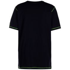 Rückansicht von New Era NFL Seattle Seahawks T-Shirt Herren schwarz / weiß
