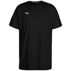 PUMA Hoops Team Basketball Shirt Herren schwarz / weiß