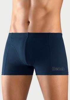 Rückansicht von Bench Boxer Boxershorts Herren navy, anthrazit-meliert, rot, schwarz