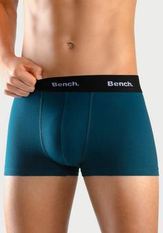 Rückansicht von Bench Boxer Boxershorts Herren blau bordeaux petrol anthrazit