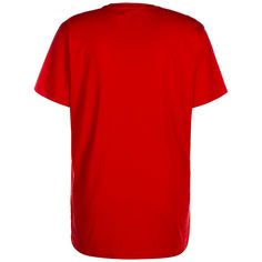 Rückansicht von PUMA Hoops Team Basketball Shirt Herren rot / schwarz