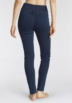 Rückansicht von Buffalo Jeggings Hose Damen dunkelblau-jeans