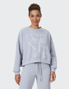 Rückansicht von VENICE BEACH VB Anisa Sweatshirt Damen soft steel