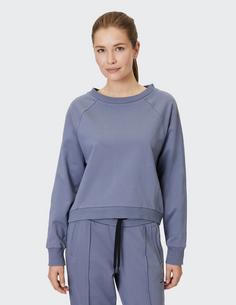 Rückansicht von VENICE BEACH VB Imogeen Sweatshirt Damen mirage grey