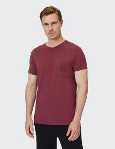 Rückansicht von VENICE BEACH VBM Alvin T-Shirt Herren burgundy