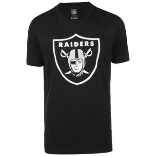 Fanatics Las Vegas Raiders Mid Essentials Crest T-Shirt Herren schwarz / weiß