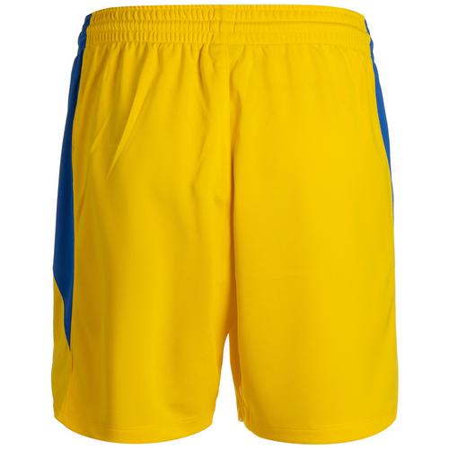Rückansicht von Nike Team Basketball Stock Basketball-Shorts Damen gelb / blau