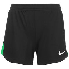 Nike Academy Pro Fußballshorts Damen schwarz / neongrün