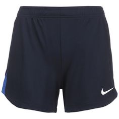 Nike Academy Pro Fußballshorts Damen dunkelblau / blau