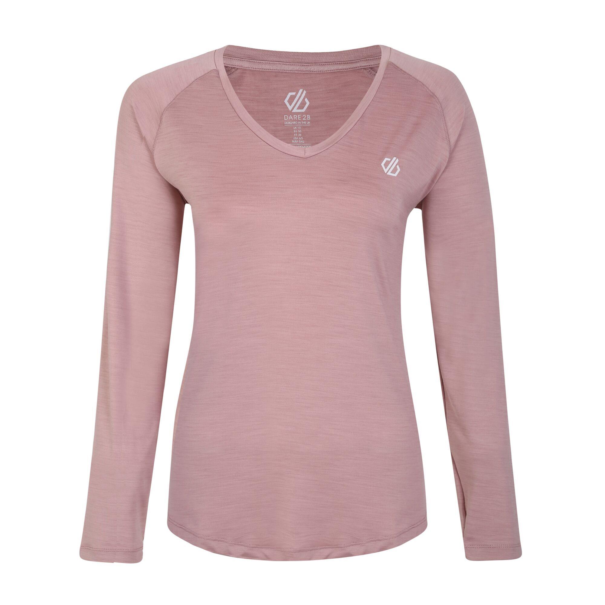 Dare 2B Discern Tee Funktionsshirt Damen DuskyRosePnk