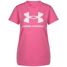 Under Armour Sportstyle Graphic T-Shirt Damen pink