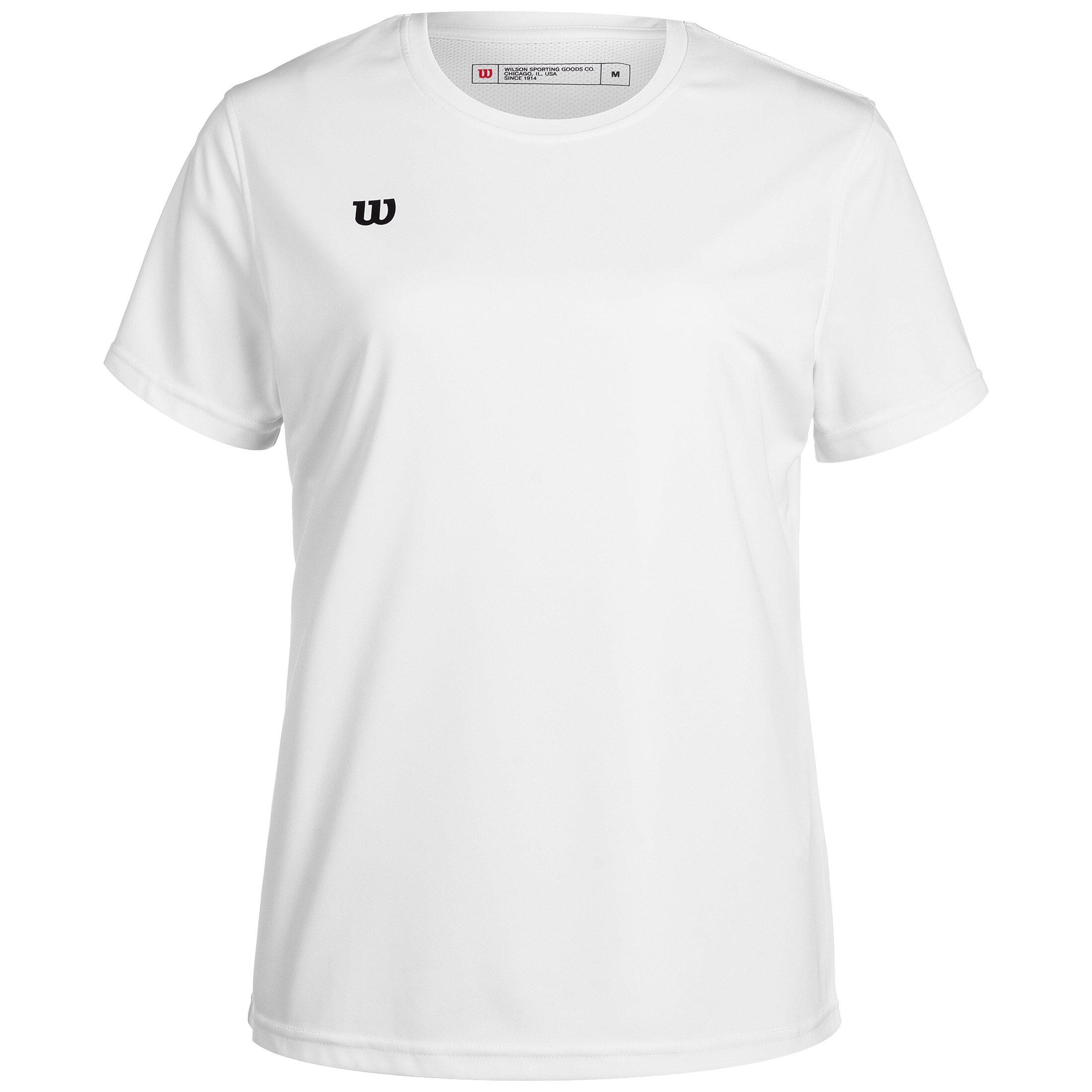 Wilson Fundamentals Shooting T-Shirt Damen weiß