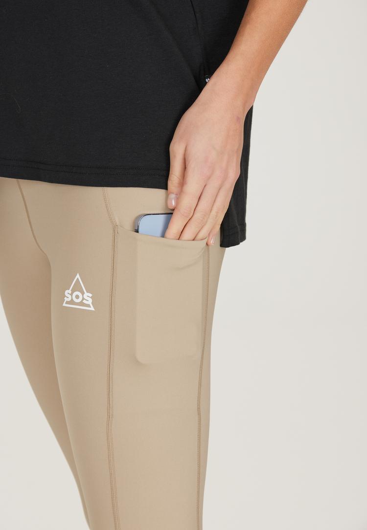 SOS SOS Yala Tights Damen - 1136 Simply Taupe - 3 | SportScheck