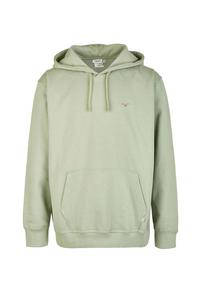 Cleptomanicx Ligull Boxy Hoodie Herren - Ice Green