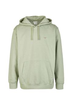 Cleptomanicx Ligull Boxy Hoodie Herren Ice Green