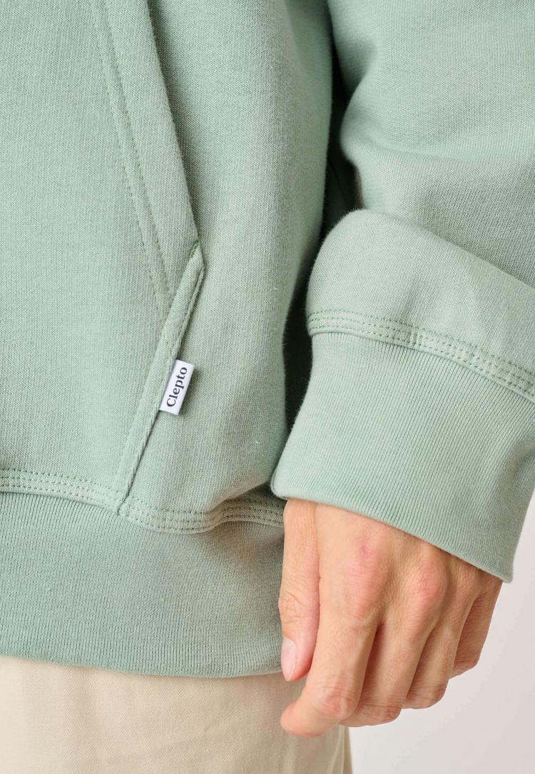 Cleptomanicx Cleptomanicx Ligull Boxy Hoodie Herren - Ice Green - 2 | SportScheck