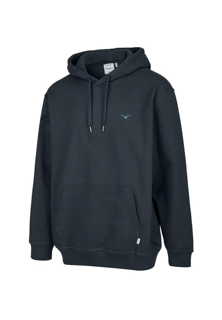 Cleptomanicx Cleptomanicx Ligull Boxy Hoodie Herren - Blue Graphite - 0 | SportScheck